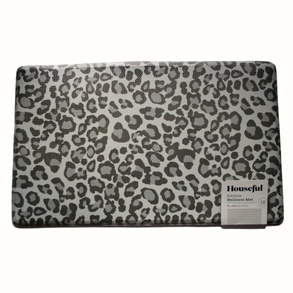 Cheetah Animal Prints Kitchen Wellness Mat New
